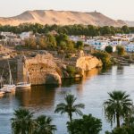 The River Nile in Aswan,Egypt