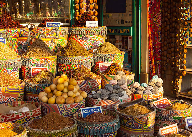Street market in Egypt. Old Market. Sharm el-Sheikh