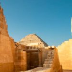 Pyramid of Djoser or Step Pyramid at Saqqara in Saqqarah, Giza Governorate, Egypt