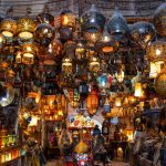 Khan el-Khalili. Originally built on the site of an old mausoleum, local and foreign merchants have been trading at Khan el-Khalili souk since the 14th