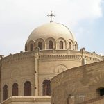 Hanging Copic Church (El Muallaqa)in old Cairo, Egypt, Africa