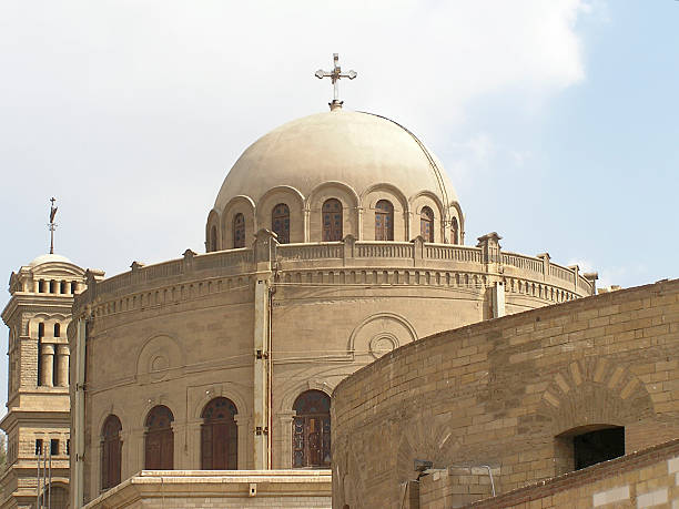 Hanging Copic Church  (El Muallaqa)in old Cairo, Egypt, Africa